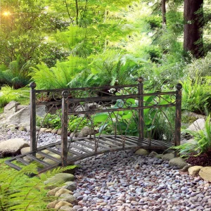 Metal Garden Bridge