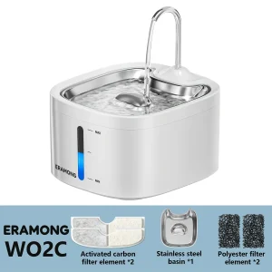 3.5L/118oz Cat/Dog Drinking Fountain