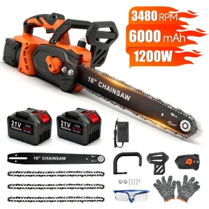16-Inch 21V Brushless Chainsaw