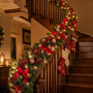 9 ft Christmas Garland