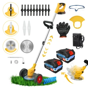 Cordless Grass Trimmer Lawn Electric